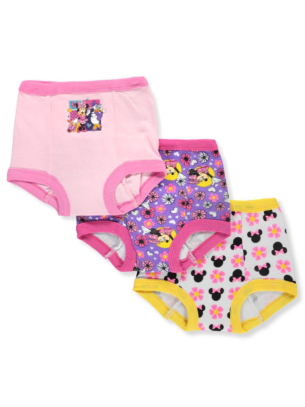 New 3prs Disney Jrs MINNIE MOUSE PANTIES or Underwear Toddler Girl