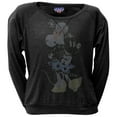thumbnail image 1 of Minnie Mouse - Vintage Mouse Juniors Long Sleeve T-Shirt - Medium, 1 of 1