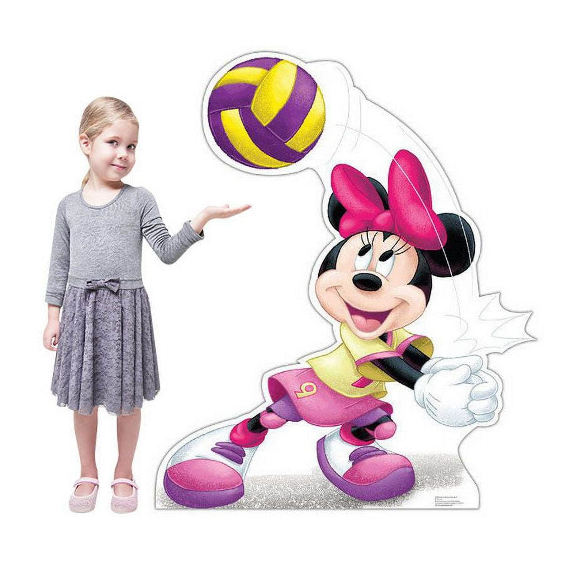 Minnie Mouse Volleyball Cardboard StandUp, 4ft