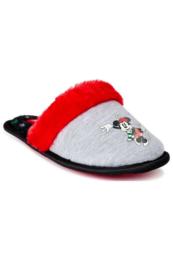 Youth Girls Holiday Scuff Family Slipper Collection with Holiday Shoe Box (Little Girls & Big Girls)