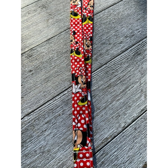 Minnie Mouse lanyard Minnie Mouse Keychain
