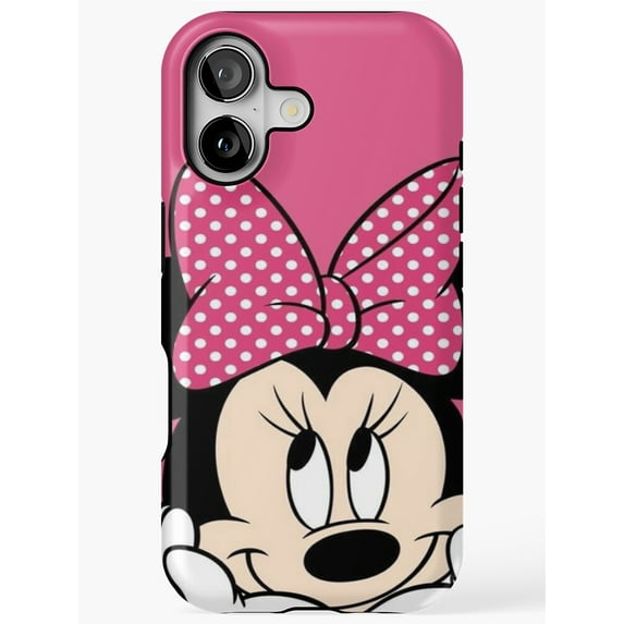 Minnie Phone Case for iPhone 17 16 15 14 13 12 11 Pro Max