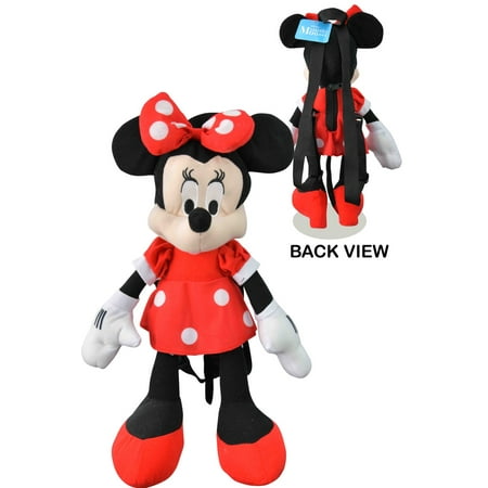 Minnie Red 16" Plush Backpack