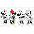 thumbnail image 1 of Minnie Rocks the Dots XL Chair Rail Prepasted Mural 6 x 10.5 in. Ultra strippable, Multi Color - Pack of 4, 1 of 1