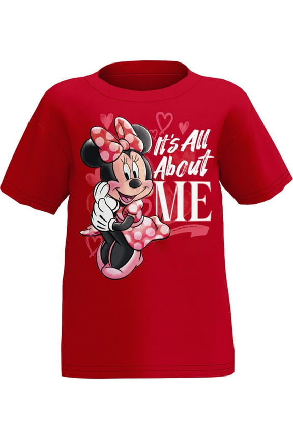 Minnie All About Me Toddler Tee Shirt, 2T-4T (Girl's)