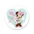 thumbnail image 1 of Minnie Shower 7inch Round Edible Photo Image Cake Topper, 1 of 1