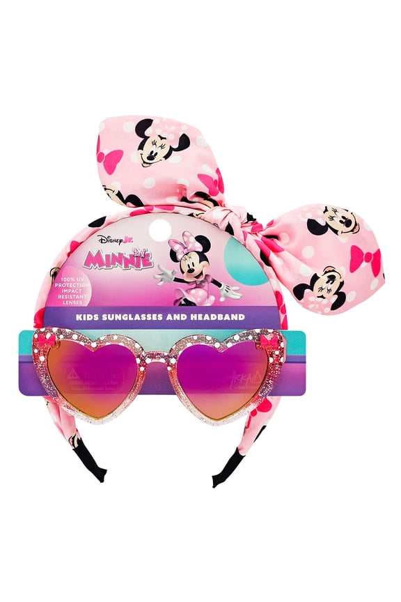 Minnie Mouse Sunglasses and Headband Set With UV Protection
