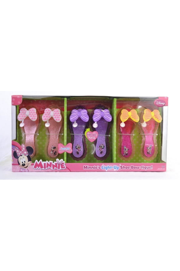 Minnie's Bowtique Light up Shoes - 3 Assortment Pairs