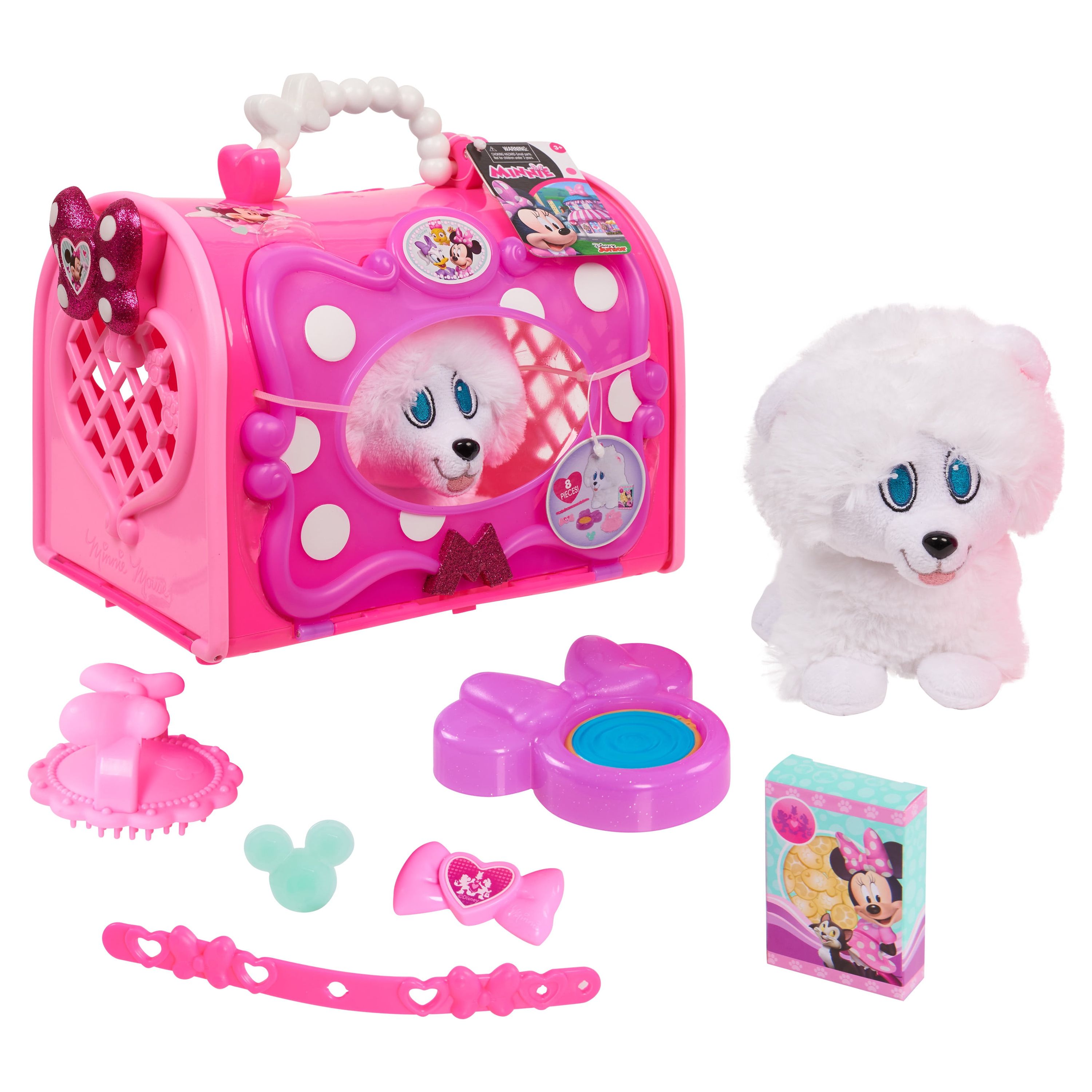 Minnie's Happy Helpers Pet Carrier, Officially Licensed Kids Toys for Ages 3 Up, Gifts and Presents - image 1 of 2