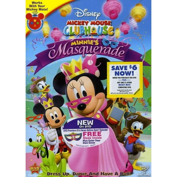 Minnie's Masquerade (DVD), Walt Disney Video, Kids & Family