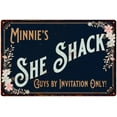 thumbnail image 1 of Minnie's SHE SHACK Sign Metal Wall Decor 12 x 18 Matte Finish Metal 112180060242, 1 of 1