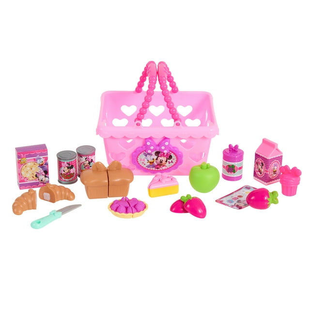 Minnie's happy helpers bowtastic shopping basket