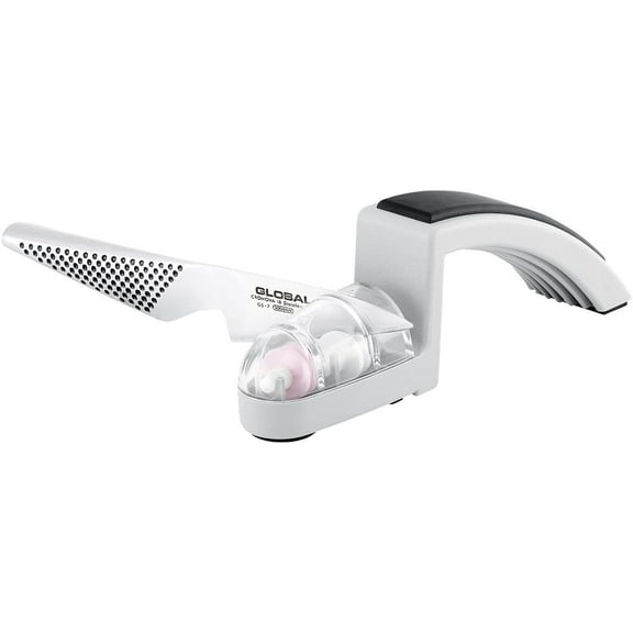 MinoSharp Ceramic Wheel Water Sharpener, Grey/Black