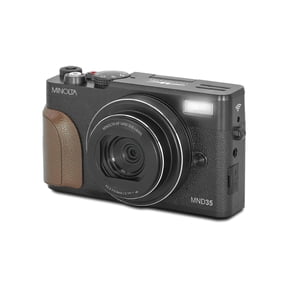 Minolta MND35 64MP 4K Ultra HD Wi-Fi Digital Camera, Black