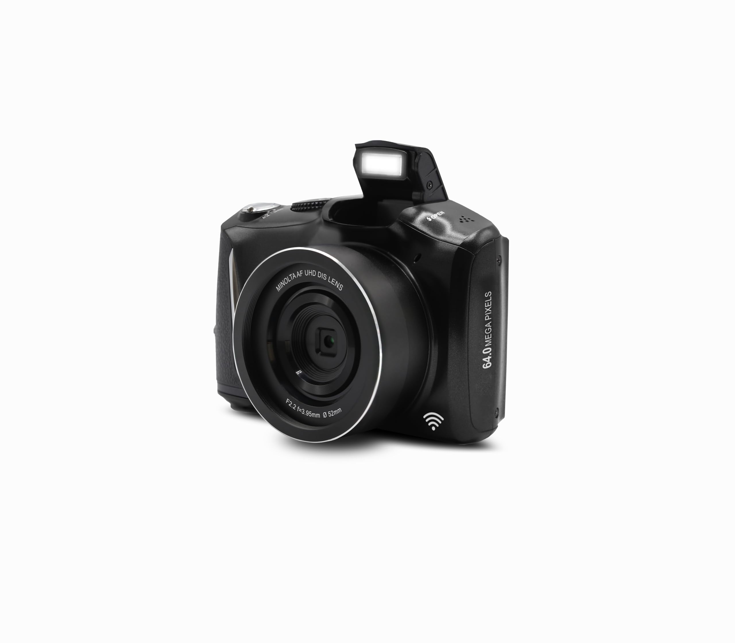 Minolta 64 Mega Pixels Digital Camera with 4K Video 60 FPS
