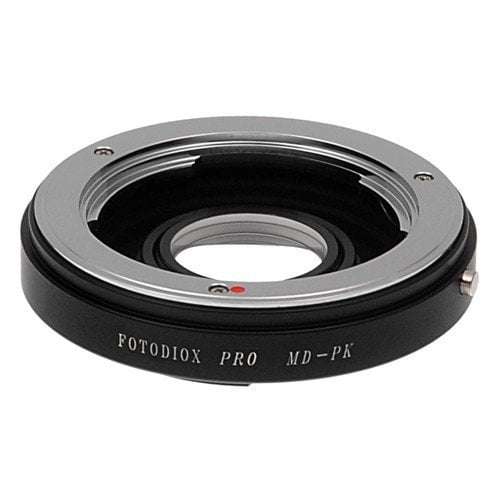 Fotodiox Pro Lens Mount Adapter - Minolta Rokkor (SR / MD / MC) SLR Lens to Pentax K (PK) Mount SLR Camera Body
