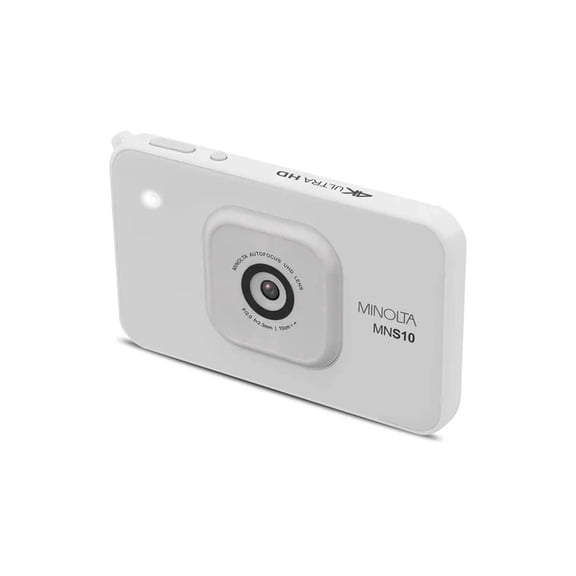 Minolta MNS10 48MP / 4K Super Slim Camera (White)