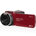 thumbnail image 1 of Minolta MN260NV 1080P FHD / 30 MP Night Vision Camcorder, Red, 1 of 8