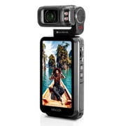 Minolta MN5KGP1 5K Ultra HD / 20 MP Handheld Pocket Camcorder w/Motorized Tilting Lens Head