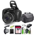 thumbnail image 1 of Minolta MNB10Z 64 Megapixel Auto Focus Digital Camera with 10x Optical Zoom, 4K Ultra HD Video Bundle Black, 1 of 7