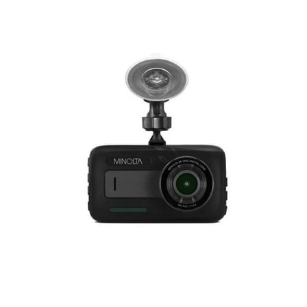 Minolta MNCD2K10-BK MNCD2K10 2.5K Quad HD Car Camcorder with 3.0 in. LCD Monitor - Black