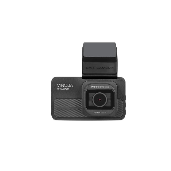 Minolta MNCD2K20K 2.5K Quad HD Dash Camera with 3.0" LCD Screen