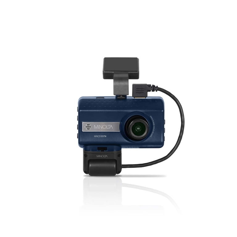 Minolta MNCD337N 2-Channel 1080P Car Camcorder w/3.0
