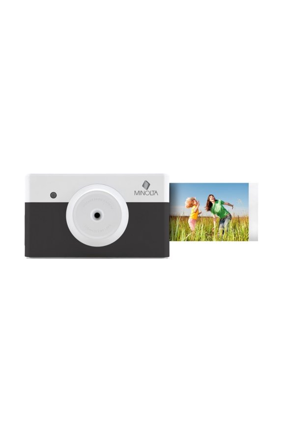Minolta MNCP10 instapix Instant Print Camera (Charcoal)