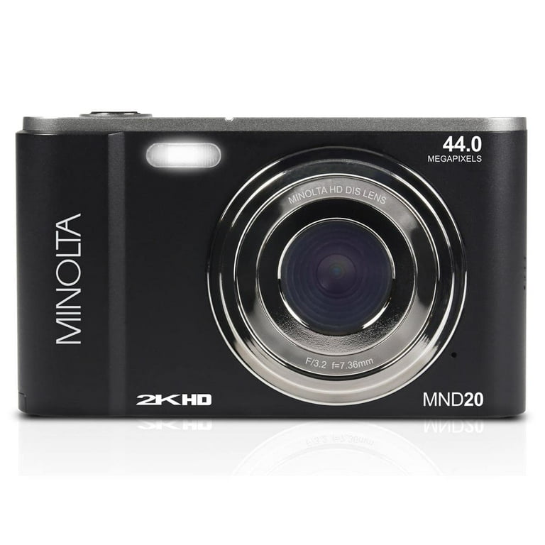 MR-µ740 デジタルカメラ μ-740(海外向けモデル) Minolta MND20 16x Digital Zoom 44 MP/2.7K Quad HD Pocket