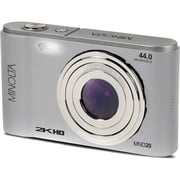 Minolta MND20 44 MP / 2.7K Ultra HD Digital Camera Silver