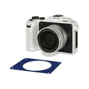 Minolta MND65 56 MP Autofocus / 4K60FPS Ultra HD Camera w/WiFi (White Body, Black+Blue Faceplates)