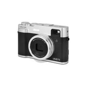 Minolta MND70 Retro 48 MP Autofocus Digital Camera with 5K Ultra HD Video, Rear Selfie Lens & WiFi, Silver