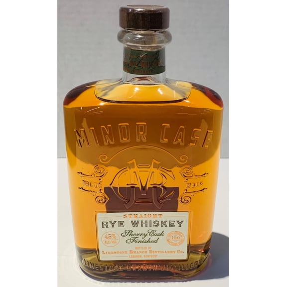Minor Case Sherry Cask Finished Straight Rye Whiskey, 750 ml Bottle, 45% ABV