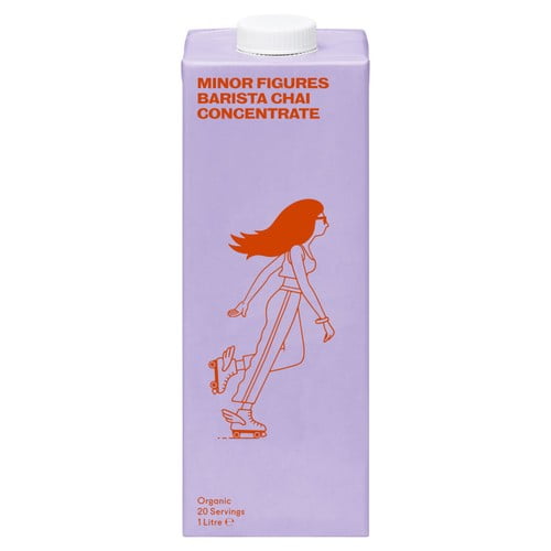 Minor Figures Organic Chai Concentrate 1L, British Import (Pack of 2)