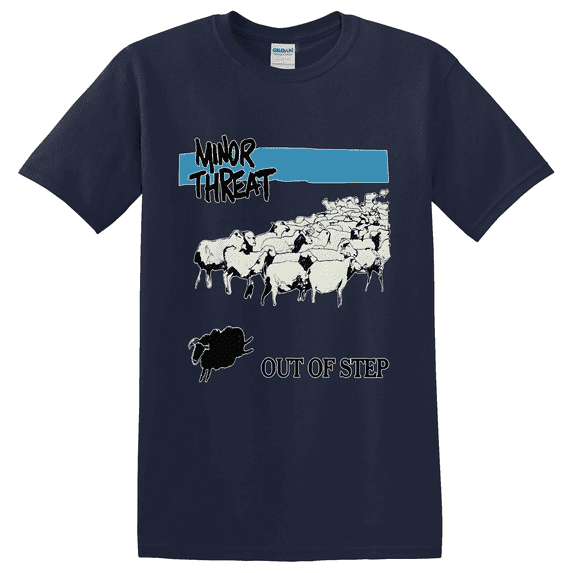Minor Threat Out Step Cotton Casual Summer T-shirt