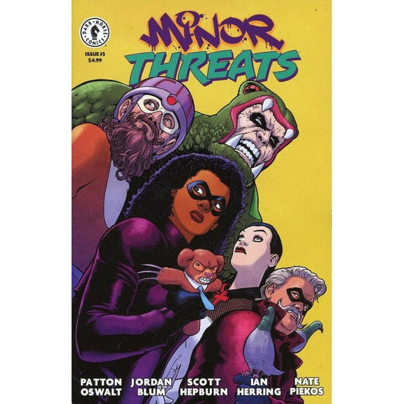 Minor Threats #3B VF ; Dark Horse Comic Book