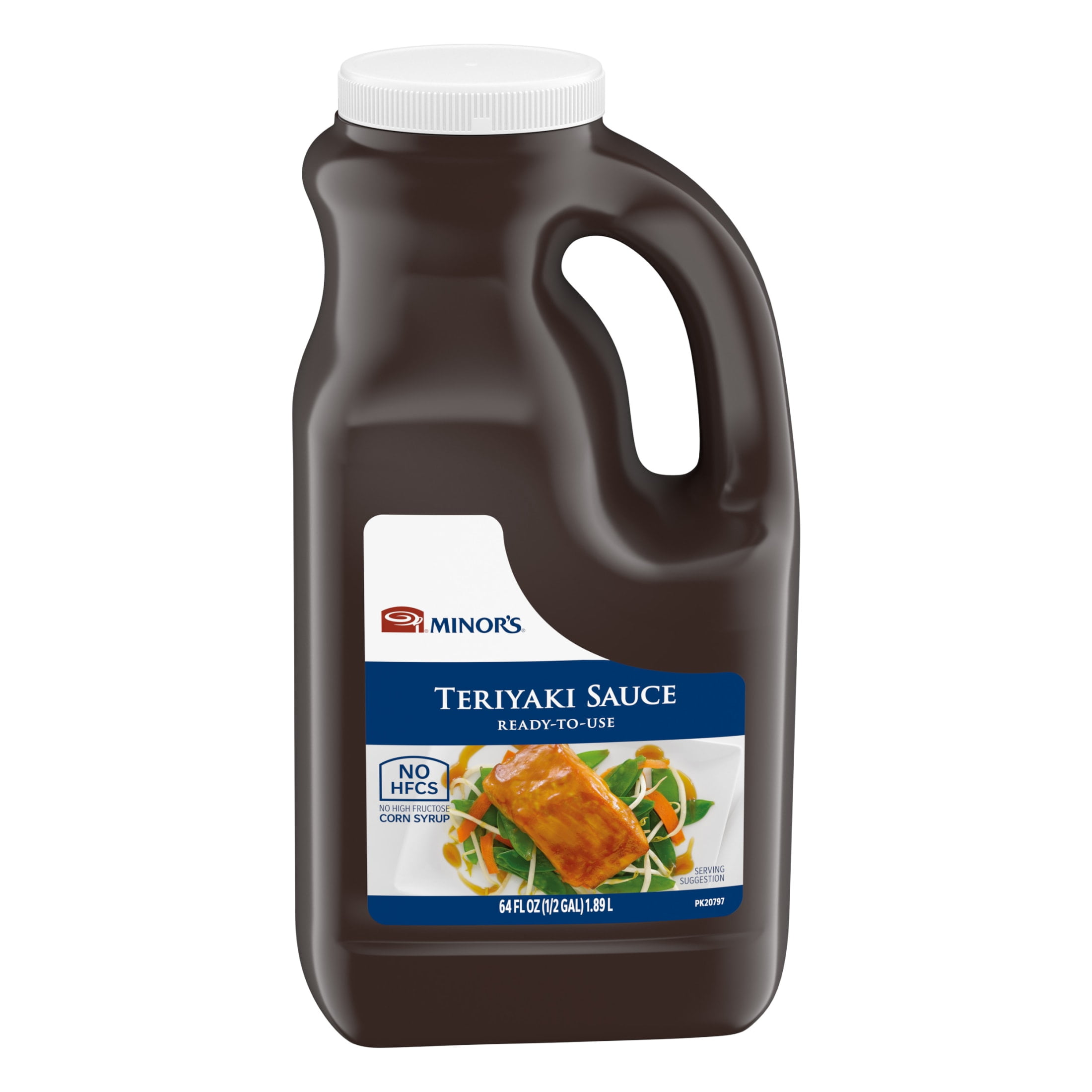 Minor's No High Fructose Corn Syrup Teriyaki Cooking Sauce, 74 oz Jug