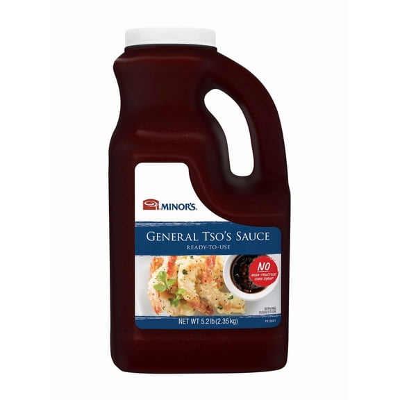 Minor s Ready to Use General Tso s Sauce, .5 Gallon, 4 per Case