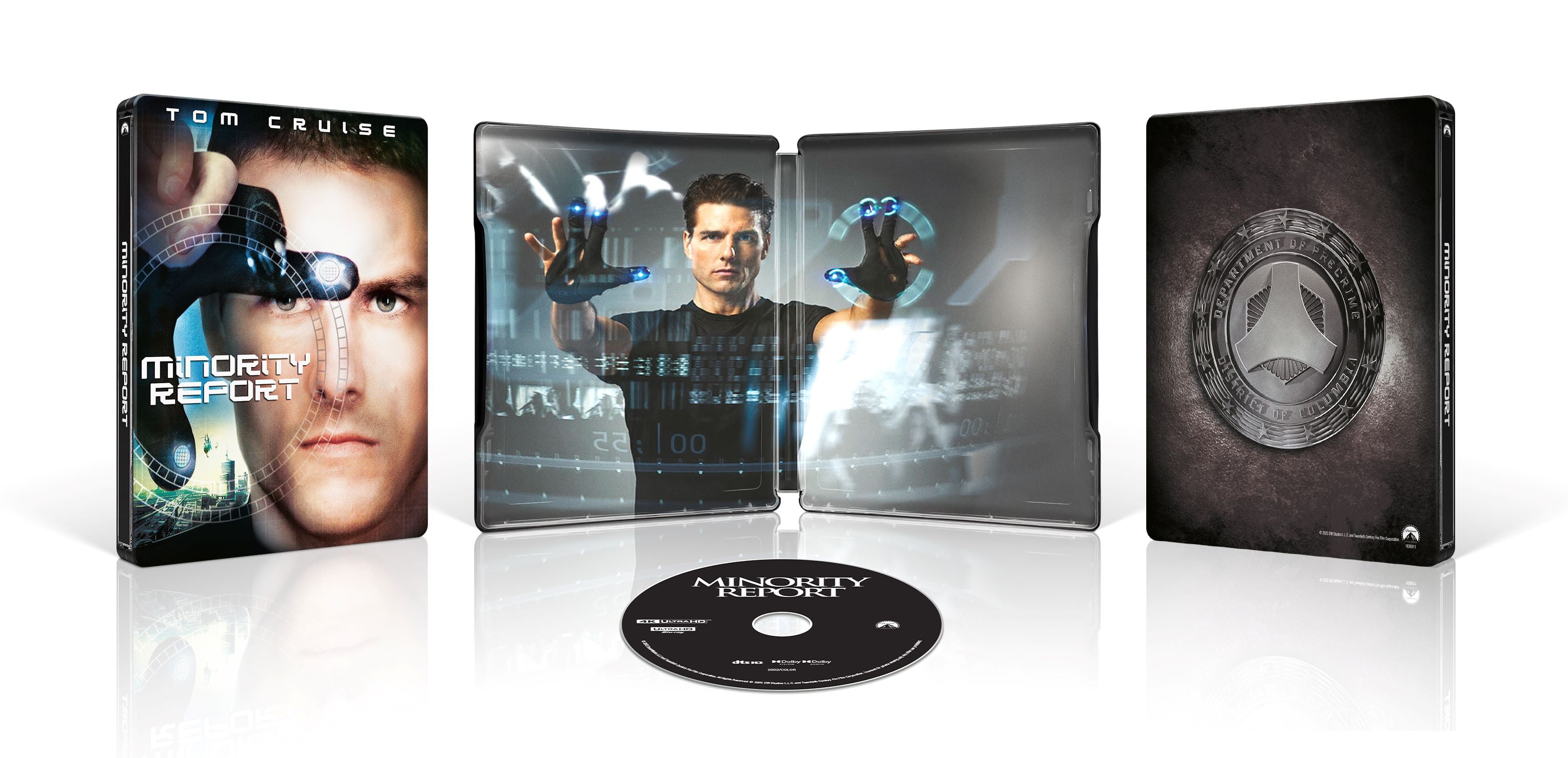 Minority Report (Steelbook) (4K Ultra HD) Paramount, Action