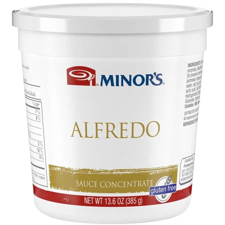 Minors Alfredo Sauce Concentrate, 13.6 Ounce -- 6 per Case.