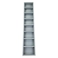 thumbnail image 1 of Minos Primed Gray On the Wall Spice Rack 55"h x 11"w x 3.5"d, 1 of 5