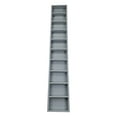 thumbnail image 1 of Minos Primed Gray On the Wall Spice Rack 69"h x 11"w x 4.5"d, 1 of 5