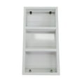 thumbnail image 1 of Minos White Enamel On the Wall Spice Rack 21"h x 11"w x 3.5"d, 1 of 5