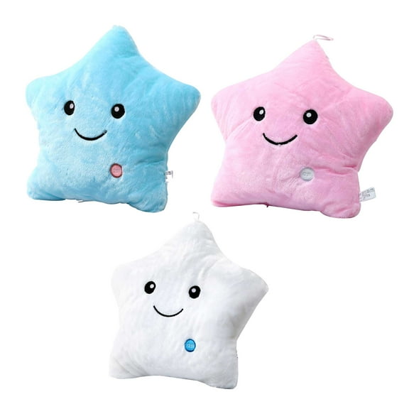 Minosys Twinkle Star Glow Pillow 3pcs Set