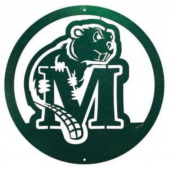 Minot State Beavers 24 Inch Scenic Art Wall Design