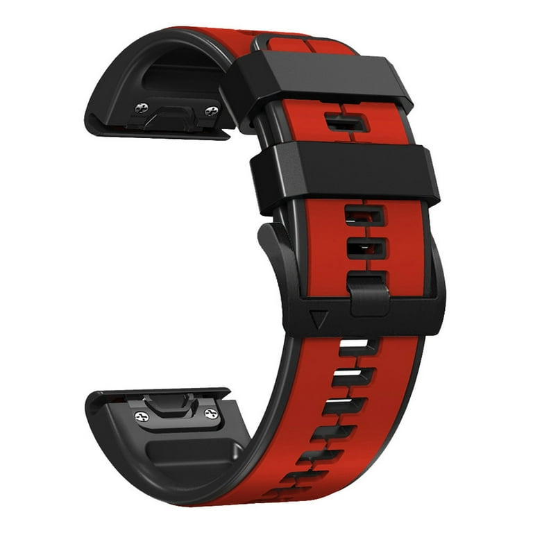 Minsida 26mm Quick Release Color 26mm Silicone Strap The Comfortable For Your Smartwatch Watch Bands for Men Replacement Watch Strap Band Men Watch Band Walmart