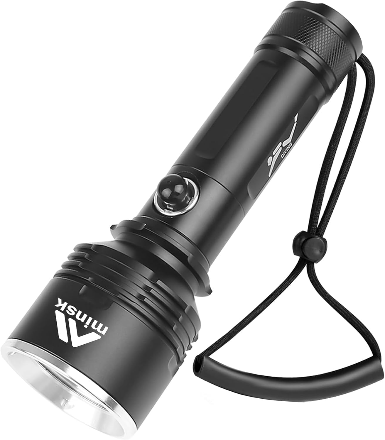 Minsk Dive Light, 2000 Lumen Scuba Diving Light, IPX8 Waterproof ...