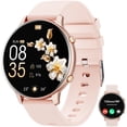 thumbnail image 1 of Minsxk Smart Watch for Android & iOS, 1.95" Fitness Tracker with Bluetooth Call, 120+ Sports Modes, IP68 Waterproof, Message Reminder, Smart Watch for Men Women, 1 of 7