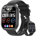 thumbnail image 1 of Minsxk men's Smart Watch 1.39-inch, with Answer Make Call/IP68 waterproof/10 days standby, with Fitness Tracker,fits for Android iPhone Devices, perfect gift（ Black）, 1 of 6