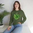thumbnail image 1 of Mint Adult Unisex Extended Plus Size Pullover Sweatshirt from TSmartArt @ Walmart, 1 of 6